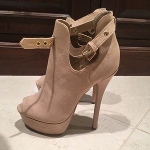 JustFab Suede Stilettos